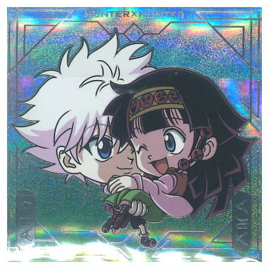 Niforamtion HUNTER x HUNTER Seal x Wafer Vol.8 [35.Secret: Killua & Alluka]