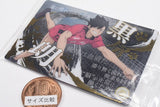 Haikyuu!! Wafer Part.6 [27.Tetsuro Kuroo (Special Rare Card)('Tsunagaru' School Visual)(Gold Foil Stamp)]