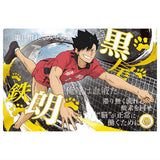Haikyuu!! Wafer Part.6 [27.Tetsuro Kuroo (Special Rare Card)('Tsunagaru' School Visual)(Gold Foil Stamp)]