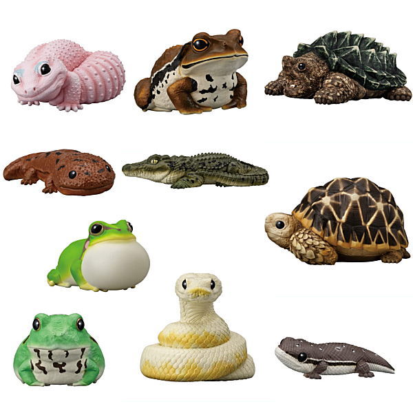 Tenori Friends Part.12 Reptile & Amphibian [Assorted 10 type set (1.2.3.4.6.8.9.10.11.12)]