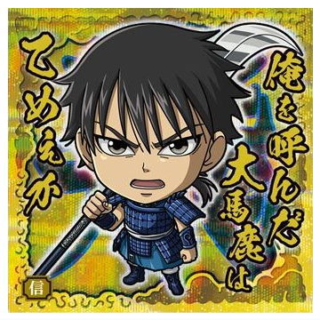 Niforamtion Kingdom Seal Wafer Vol.4 [15.Shin (rare)]