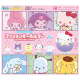 Sanrio Characters Cushion Keychain [All 6 type set(Full Complete)]