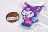 Sanrio Characters Acrylic Brooch Cream in Snack Vol.2 [5.Kuromi A]