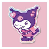 Sanrio Characters Acrylic Brooch Cream in Snack Vol.2 [5.Kuromi A]