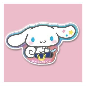 Sanrio Characters Acrylic Brooch Cream in Snack Vol.2 [8.Cinnamoroll B]