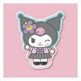 Sanrio Characters Acrylic Brooch Cream in Snack Vol.2 [9.Kuromi B]