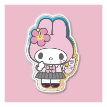 Sanrio Characters Acrylic Brooch Cream in Snack Vol.2 [10.My Melody B]