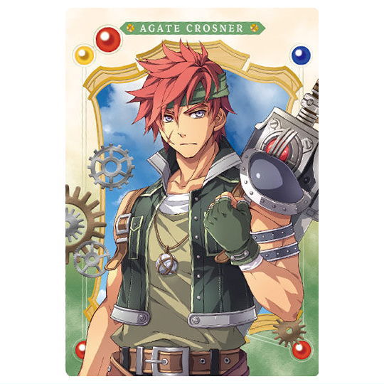 Sora no Kiseki the 1st Wafer [5.Agate Crosner (Character Card)]