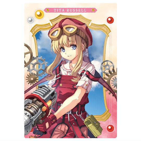 Sora no Kiseki the 1st Wafer [6.Tita Russell (Character Card)]