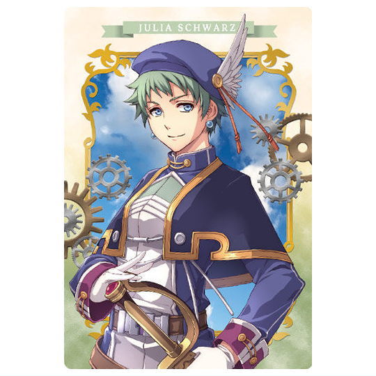 Sora no Kiseki the 1st Wafer [13.Julia Schwarz (Character Card)]