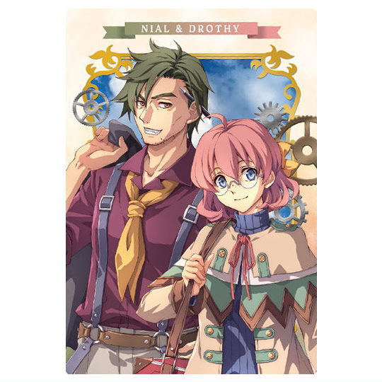 Sora no Kiseki the 1st Wafer [16.Nial & Drothy (Character Card)]