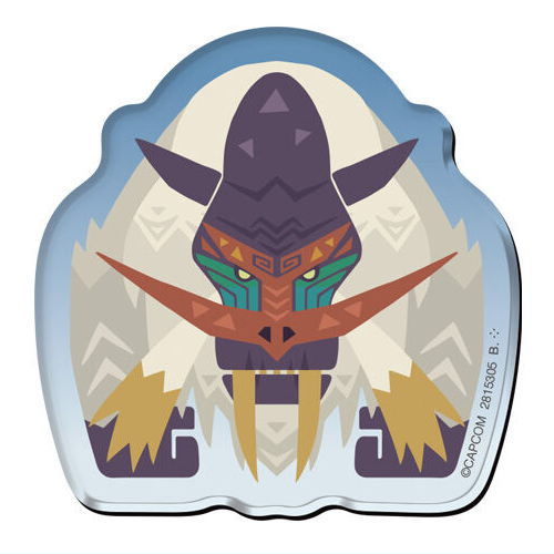 Monster Hunter Wilds Character Magnets [16.Blangonga]