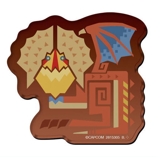 Monster Hunter Wilds Character Magnets [21.Yian Kut-Ku]