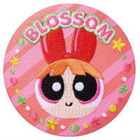 Powerpuff girls embroidered tin badge biscuit [3.Blossom 3]