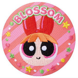 Powerpuff girls embroidered tin badge biscuit [3.Blossom 3]