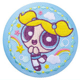 Powerpuff girls embroidered tin badge biscuit [4.Bubbles 1]