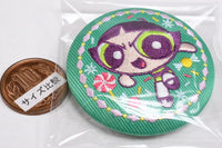 Powerpuff girls embroidered tin badge biscuit [7.Buttercup 1]