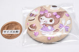 Sanrio Characters Embroidery Can Badge Biscuit Part.3 [3.Kuromi]