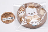 Sanrio Characters Embroidery Can Badge Biscuit Part.3 [7.Pochacco]