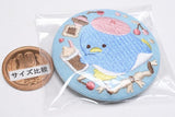 Sanrio Characters Embroidery Can Badge Biscuit Part.3 [9.Tuxedo Sam]