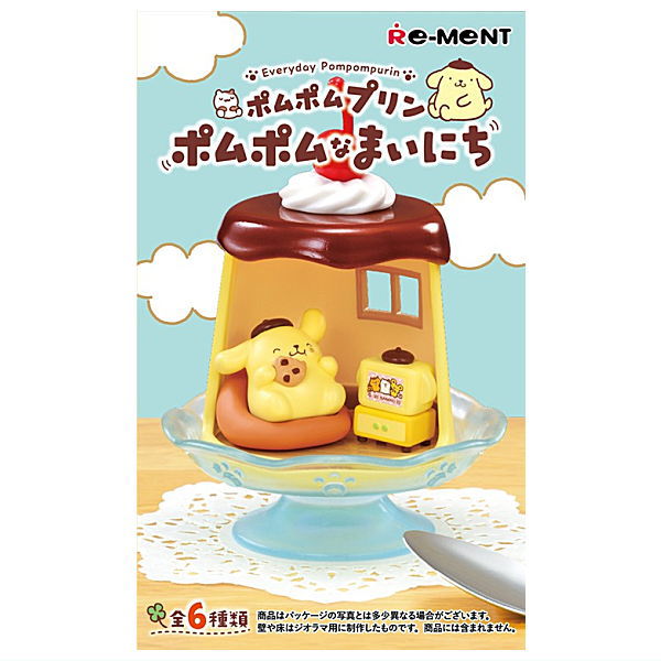 Sanrio Pompompurin Every Day Pompompurin [All 6 type set(Full Complete)]
