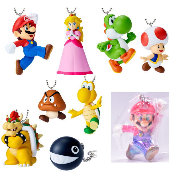 Super Mario Mascot Charm Collection Part.2 [All 9 type set(Full Complete)]