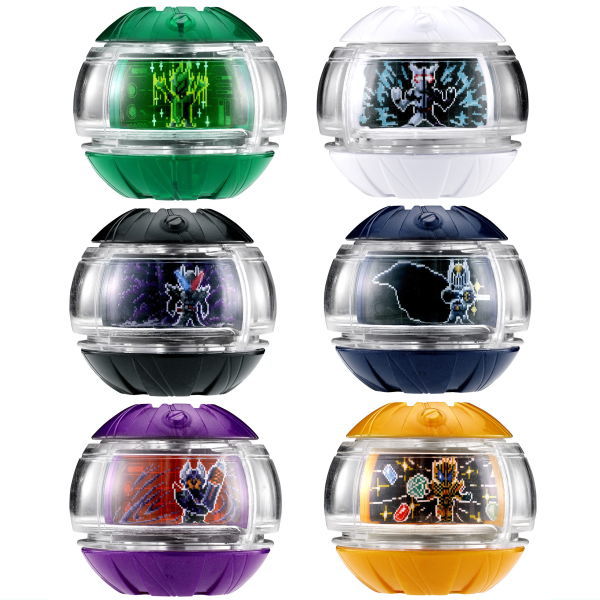 Kamen Rider Zeztz SG Rider Capsem 02 [All 6 type set(Full Complete)]