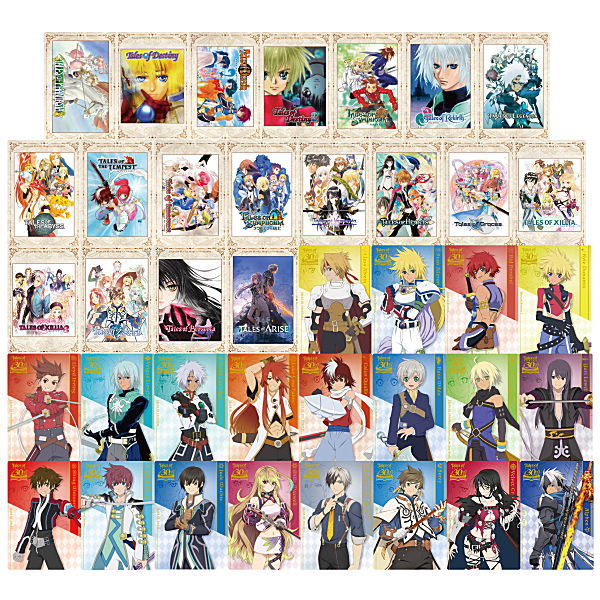 Tales of Series 30th Anniversary Card Wafer [All 39 type set (Full Complete)]