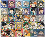 Niforamtion The Movie Haikyu!! The Dumpster Battle Sticker Wafer [All 30 type set (Full Complete)]