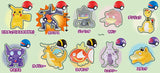 Pokemon Get Collection Gum Idenshinokyomei [All 10 type set(Full Complete)]