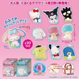 Sanrio Characters Kurukuru Acrylic Clip Part.2 [All 10 type set(Full Complete)]