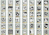 Dragon Ball 40th Anniversary Original Illustration Seal Wafer Part.2 [All 42 type set (Full Complete)]