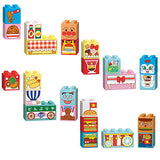 Block Lab Anpanman and Mogumogu Gohan! [All 4 type set(Full Complete)]