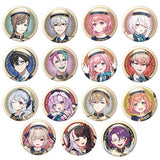 Nijisanji Can Badge Biscuit [All 15 type set(Full Complete)]