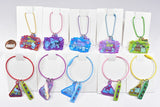 Sanrio Characters Jarajara Keychain Heart Candy [All 10 type set(Full Complete)]