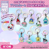 Sanrio Characters Acrylic Charm Cream in Snack Vol.3 [All 10 type set (Full Complete)]
