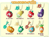 Sanrio Characters Vegetable Biscuits & Charm [All 8 type set(Full Complete)]
