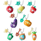 Sanrio Characters Vegetable Biscuits & Charm [All 8 type set(Full Complete)]