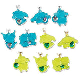 Sanrio Characters Kirakkira Pendant Vol.2 [Light Blue & Vitamin Yellow / Assorted 10 type set (3.4.7.8.11.12.15.16.19.20)]