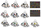 Splatoon 3 Triple Gear Custum Charm [All 10 type set(Full Complete)]