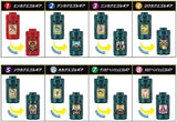 Horned Hunter Omega Horn SG Egolgear 01 [All 8 type set (Full Complete)]