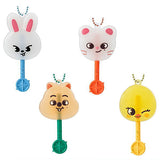 Lollipop Candy Charm SKZOO [Assorted 4 type set   (2.Leebit/4.Jiniret/5.HAN QUOKKA/6.BbokAri)]