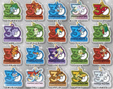 Pokemon Poke-Charm 30th Anniversary Logo Mascot [All 20 type set (Full Complete)]