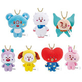 BT21 Fuwa Fuwa Mascot 4 [All 7 type set(Full Complete)]