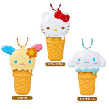 Ice Creamy Case Charm Sanrio Characters [Assorted 3 type set (1.2.5)]