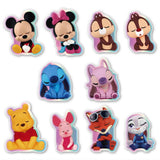 Disney Characters Kurukuru Acrylic Clip [All 10 type set(Full Complete)]