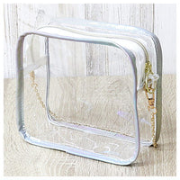 Clear stuffed pouch Cosmic silver (Coade) Product code: CONC-CO418