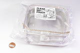 Clear stuffed pouch Cosmic silver (Coade) Product code: CONC-CO418