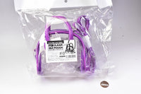 CONC-OE02 Boston-style clear stuffed animal pouch, Purple (Coade)