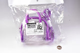 CONC-OE02 Boston-style clear stuffed animal pouch, Purple (Coade)